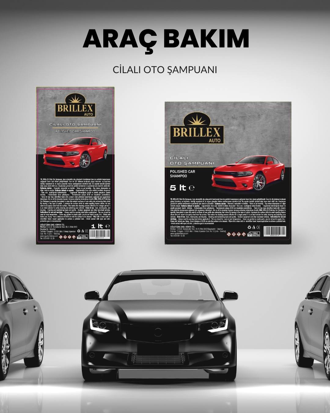 Cilalı Oto Şampuanı