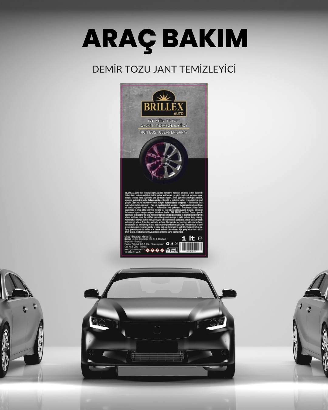 Demir Tozu Jant Temizleyici