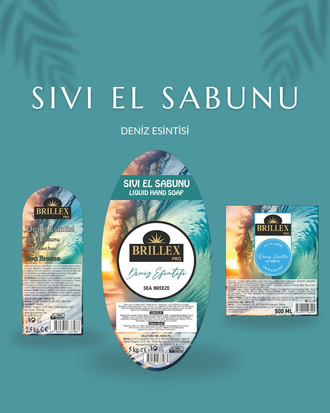 Deniz Esintisi Sıvı El Sabunu