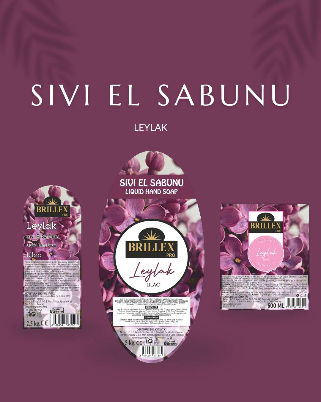 Leylak Sıvı El Sabunu